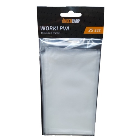 UNDERCARP Worki Pva 140mm x 85mm 25szt UNDERCARP Worki Pva 140mm x 85mm 25szt