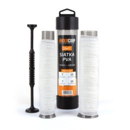 UNDERCARP Siatka Pva 2w1 Tunel+Ubijak 25mm 7m+35mm 7m