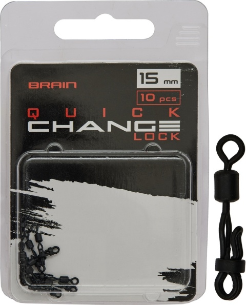 Brain Krętlik Quick Change Lock 15mm (10 szt/opak) SGCA-8030-15 Brain Krętlik Quick Change Lock 15mm (10 szt/opak) SGCA-8030-15