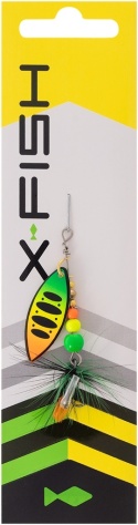 X-Fish obrotówka Orbit №3 10g Fire tiger