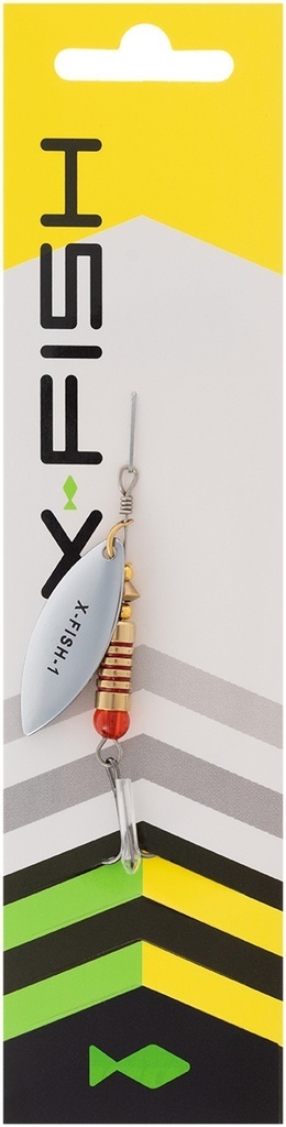 X-Fish obrotówka Rampage nr1 5.5g Silver