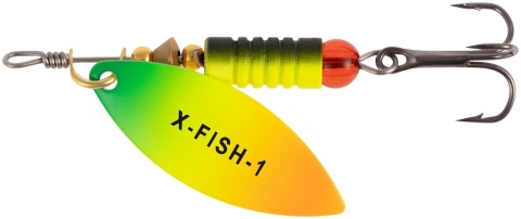 X-Fish obrotówka Rampage nr3 12.5g Fire tiger