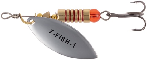 X-Fish obrotówka Rampage nr3 12.5g Silver
