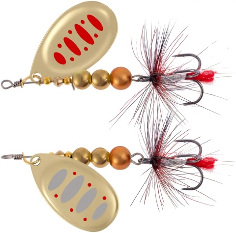 X-Fish obrotówka Sirius №2 4.5g Gold SRD