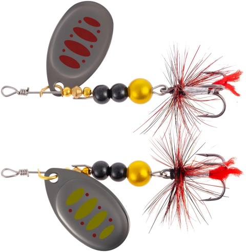 X-Fish obrotówka Sirius nr4 12g Nikel GRD