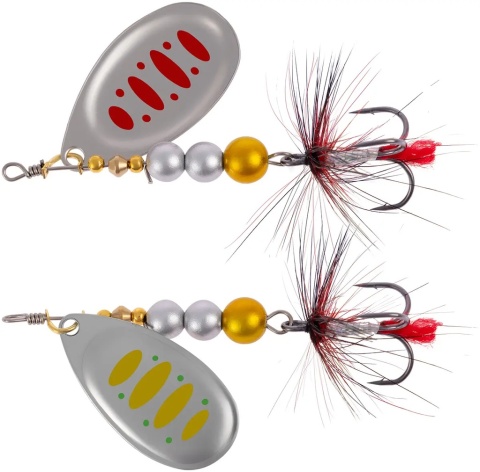X-Fish obrotówka Sirius №2 4.5g Silver GRD
