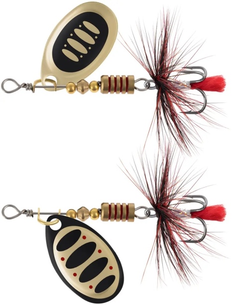 X-Fish obrotówka Termite nr4 9.5g Nikel gold