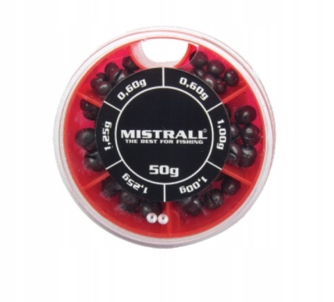 ZESTAW ŚRUCIN 50g MISTRALL CENTRALNIE NACINANE GRUBE ZESTAW ŚRUCIN 50g MISTRALL CENTRALNIE NACINANE GRUBE
