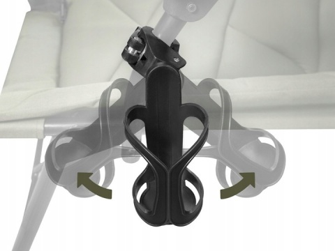 UNIWERSALNY UCHWYT NA KUBEK / BUTELKĘ / PUSZKĘ DELPHIN DrinxHOLD