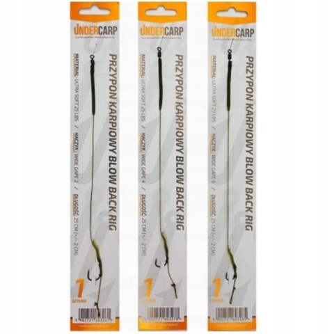 UNDERCARP Przypon karpiowy Blow Back Rig 6 UNDERCARP Przypon karpiowy Blow Back Rig 6