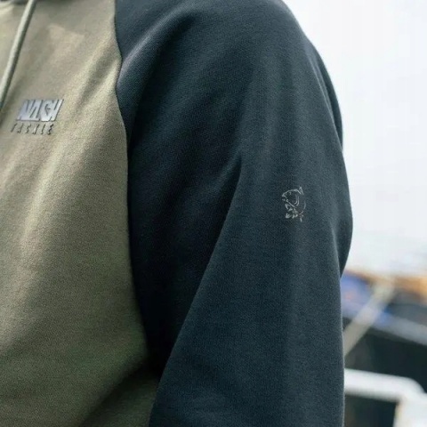 Bluza z kapturem NASH Make It Happen Hoody Raglan roz. L