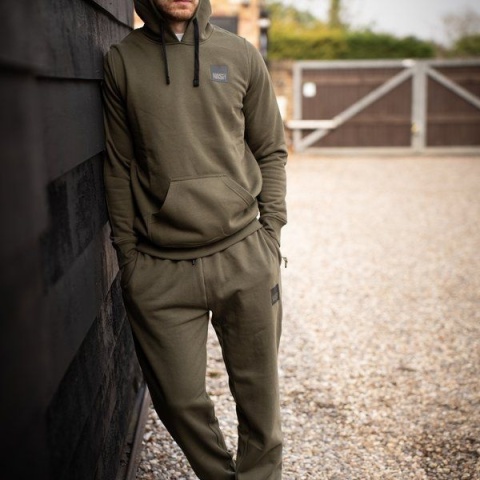 BLUZA NASH MAKE IT HAPPEN HOODY BOX GREEN ROZM M