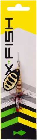 X-Fish obrotówka Termite nr 3 7g Nikel gold
