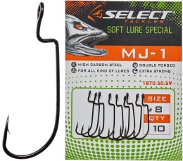 Haczyki Select Select MJ-1 #10 (10szt/opak) spinning