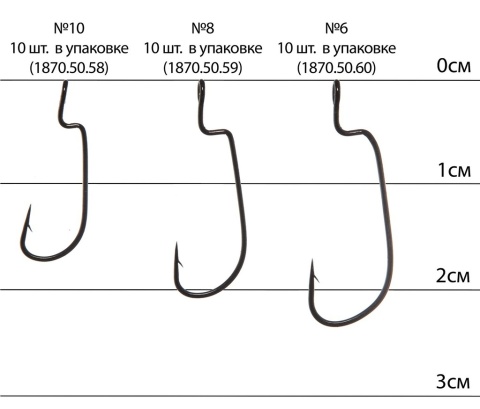 Haczyki Select Select MJ-1 #10 (10szt/opak) spinning