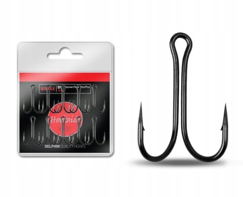 KOTWICA PODWÓJNA Delphin HKD Double / 8szt - BN/8