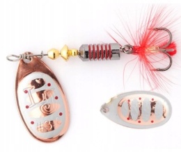 Lucky John Obrotówka Błystka Boonie Blade Roz. 5 kolor 007