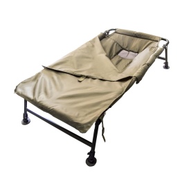 Mistrall Duża mata Karpiowa Kołyska Składana 125 x 60 x 32 cm + gratis