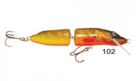 Mistrall Wobler HRT Pike Jointe Floater 12Cm 15G 1.0-3.0M 102