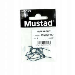 Mustad Haczyki gruntowe Mustad Ultra Point 496BNP #1 10szt. KUTE