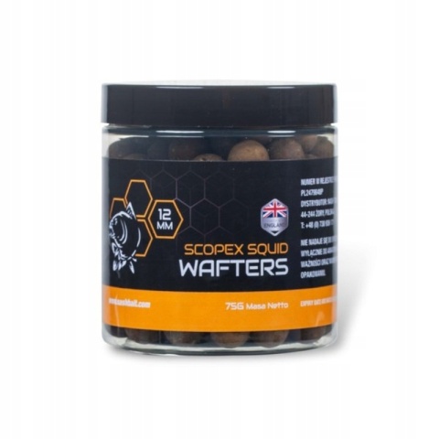 Nash Scopex Squid Wafters 12mm B6345