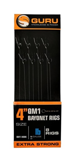 Guru QM1 Rigs bagnet r.14 0.19mm 10cm przypony