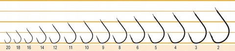 Haczyki Haki Owner 50340 Chinta 17sztuk Rozmiar 18