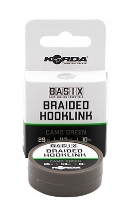 Plecionka Basix Braided Hooklink 25lb 10m Korda