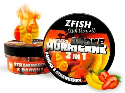 Przynęta smużąca Zfish Smoke Hurricane Wafters 8/10mm - Kukurydza / Krem