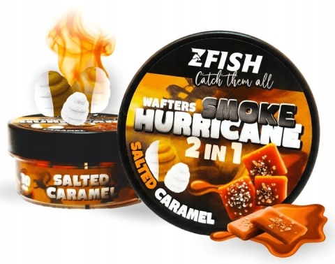 Przynęta smużąca Zfish Smoke Hurricane Wafters 8/10mm - Solony Karmel