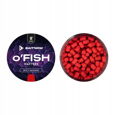 BaitNow Wafters Method Feeder O'Fish - 8 mm, 24 g, Spicy Sausage