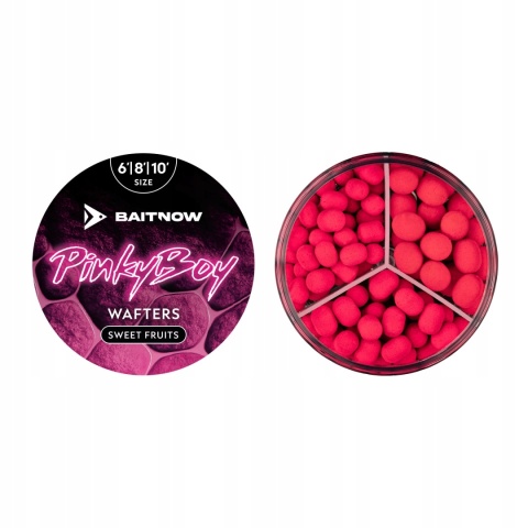 BaitNow Wafters Method Feeder PINKY BOY - 6/8/10 mm, 24 g, Sweet Fruits