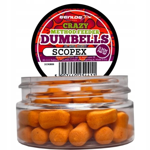 GENLOG Crazy Dumbells Pop-Up Scopex 8mm 10g
