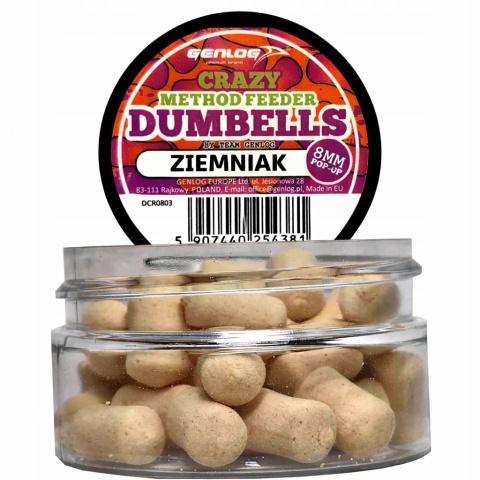 GENLOG Crazy Dumbells Pop-Up Ziemniak 8mm 10g