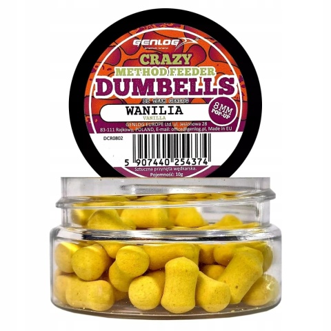 GENLOG Crazy Dumbells Pop-Up Wanilia 8mm 10g