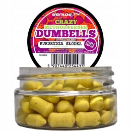 GENLOG Crazy Dumbells Pop-Up Kukurydza Słodka 8mm 10g