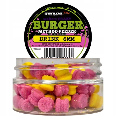 GENLOG Crazy Wafters Burger Drink 6mm 15g