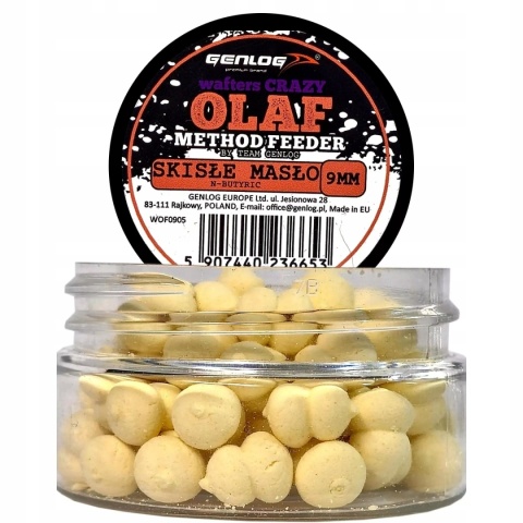 GENLOG Crazy Wafters Olaf Skisłe Masło 9mm 15g
