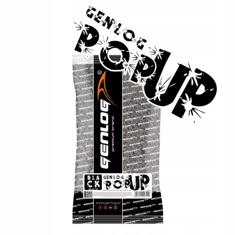 Zanęta GENLOG POP-UP Black 1kg Płoć / Krąp / Leszcz