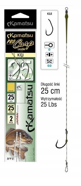 Konger Przypon PRO CARP KIJI rozm 2 BLN/25cm