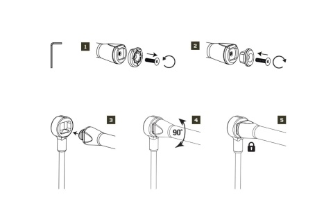 Nash Scope Butt Lock Peg uchwyt
