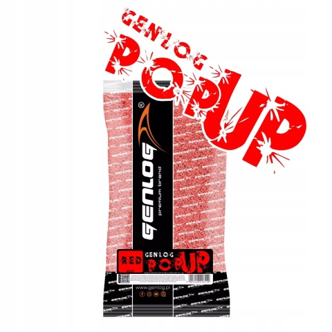 Zanęta GENLOG POP-UP Red 1kg Leszcz/Płoć/Jaź /Kleń/Certa