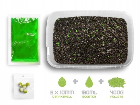 Pellet Box Delphin Reaxe READY&GO - Czosnek / Kwas Masłowy