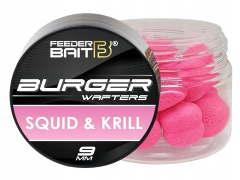 Feeder Bait Burger Wafters 9mm Squid & Krill