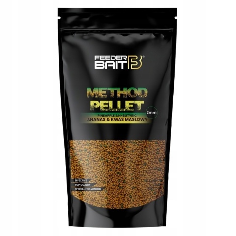 Feeder Bait Method Pellet 2 mm Ananas & Kwas Masłowy 800g