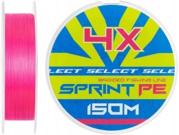 PLECIONKA SELECT SPRINT PE 4X 150m 0.06mm 3.1kg PINK