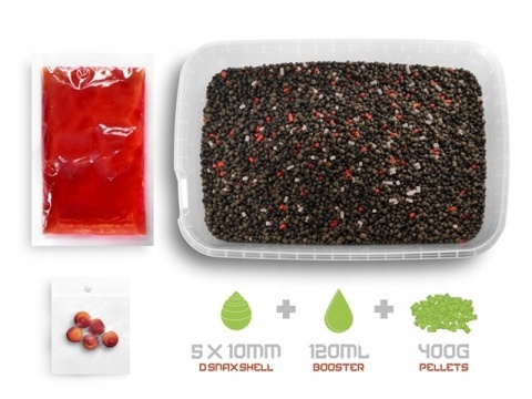 Pellet Box Delphin Reaxe READY&GO - Łosoś-Rak