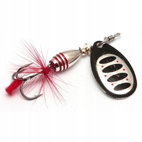 Savage Gear Obrotówka Rotex Spinner rozm. 1 3.5g - DIRTY SILVER