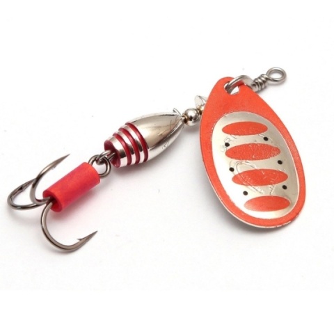 Savage Gear Obrotówka Rotex Spinner rozm. 1 3.5g - Fluo Orange Silver