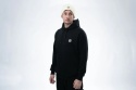 BLUZA NASH MAKE IT HAPPEN BADGE HOODY BLACK roz S